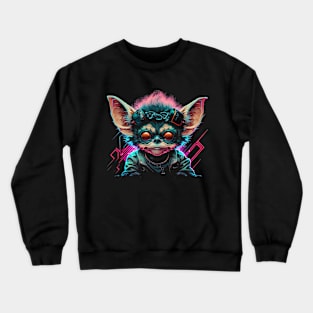 Gremlin Retrowave Cyberpunk Crewneck Sweatshirt